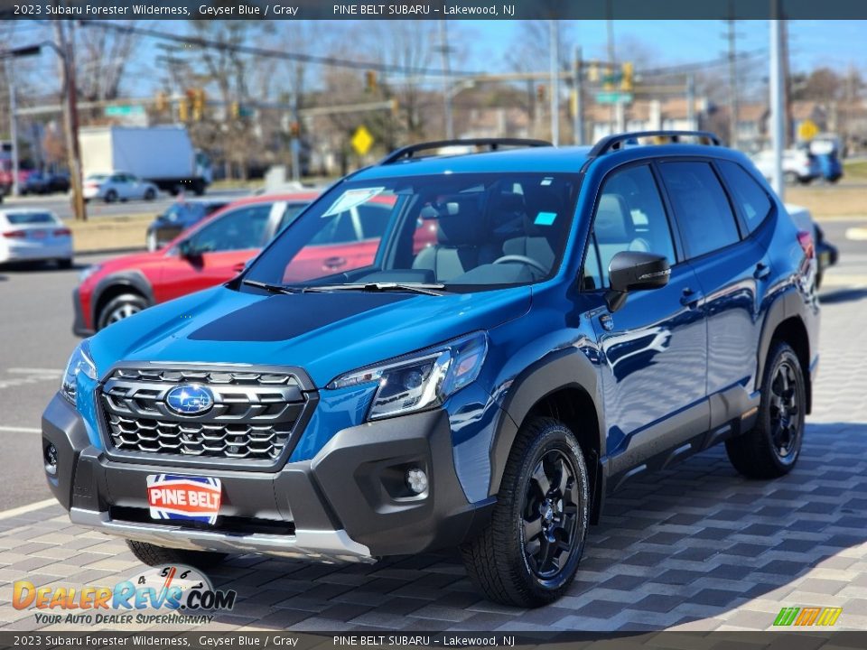 2023 Subaru Forester Wilderness Geyser Blue / Gray Photo #1