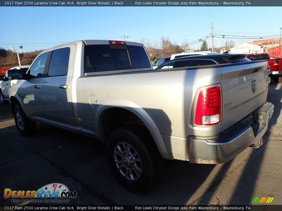 2017 Ram 2500 Laramie Crew Cab 4x4 Bright Silver Metallic / Black Photo #2