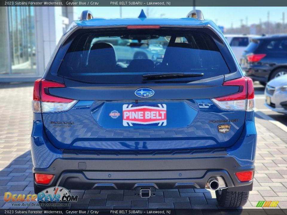 2023 Subaru Forester Wilderness Geyser Blue / Gray Photo #6