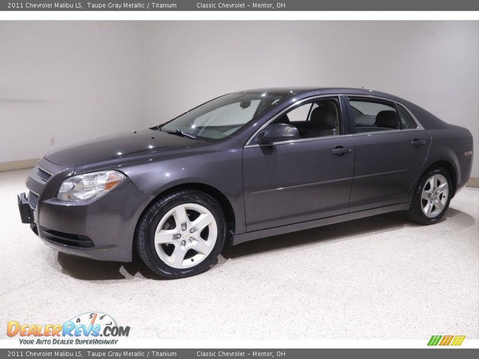 2011 Chevrolet Malibu LS Taupe Gray Metallic / Titanium Photo #3