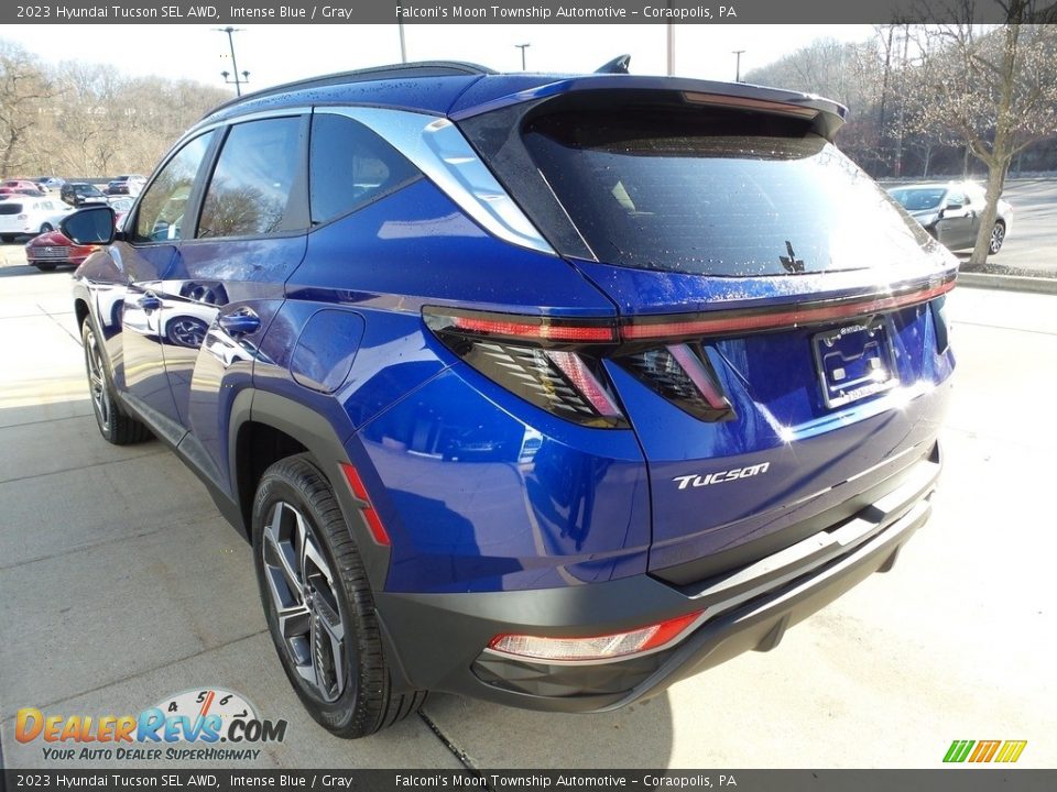 2023 Hyundai Tucson SEL AWD Intense Blue / Gray Photo #5