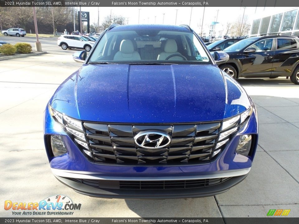 2023 Hyundai Tucson SEL AWD Intense Blue / Gray Photo #8