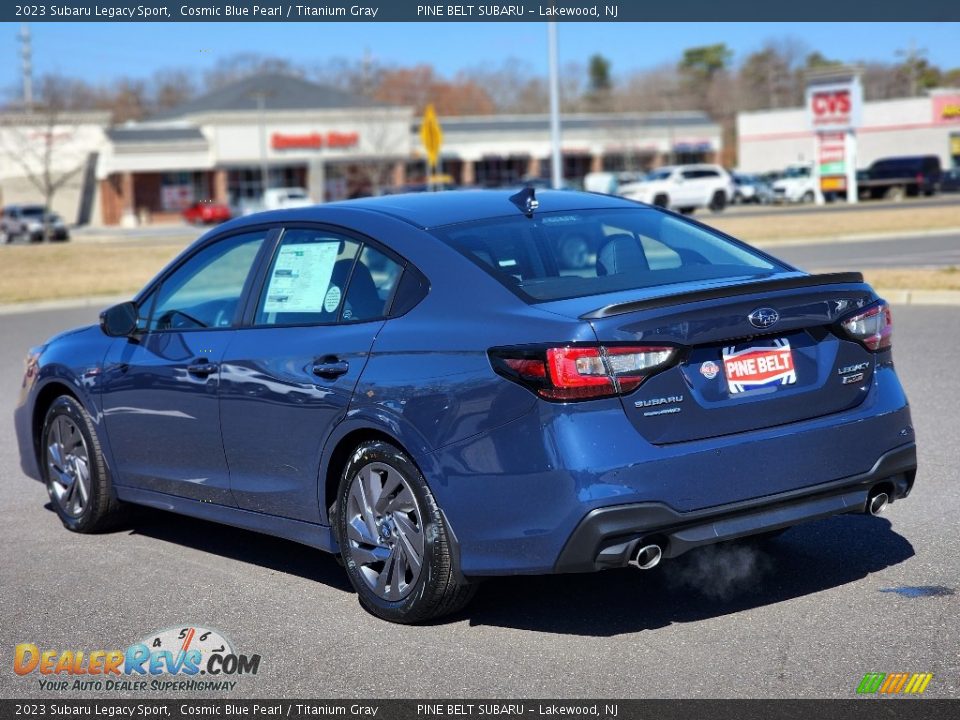 2023 Subaru Legacy Sport Cosmic Blue Pearl / Titanium Gray Photo #4