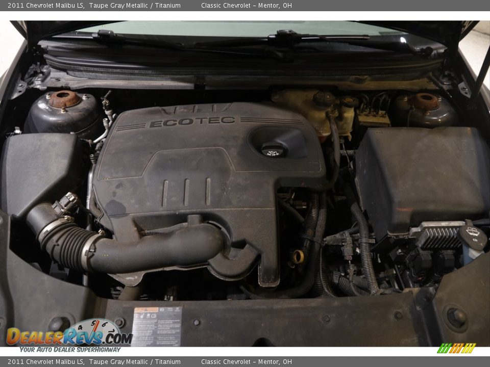 2011 Chevrolet Malibu LS Taupe Gray Metallic / Titanium Photo #16