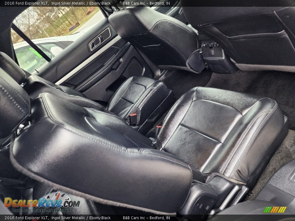 2016 Ford Explorer XLT Ingot Silver Metallic / Ebony Black Photo #21
