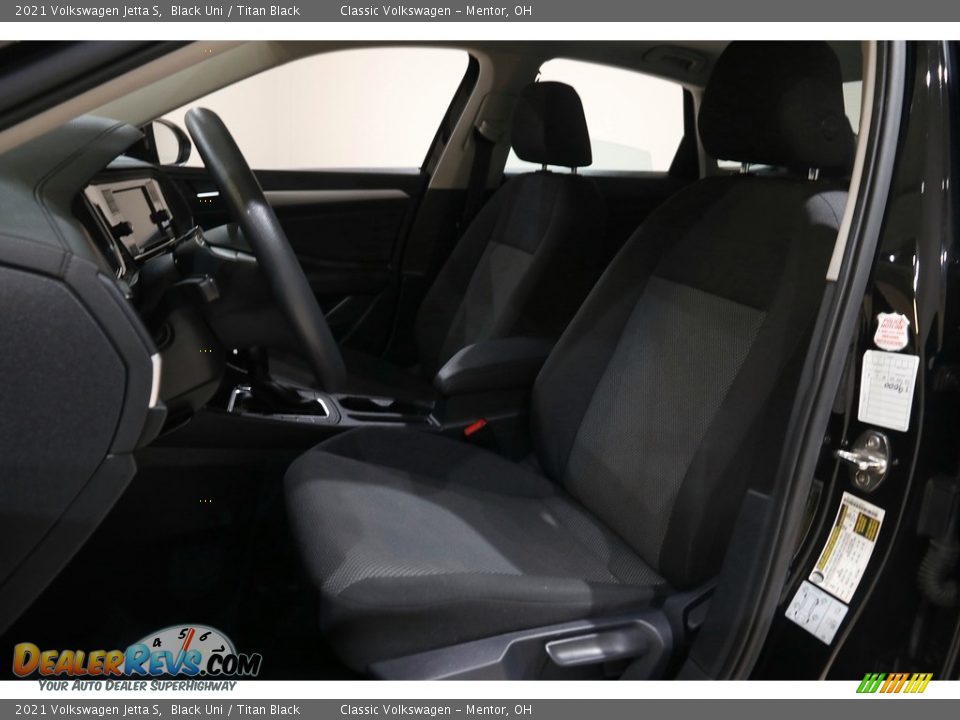 2021 Volkswagen Jetta S Black Uni / Titan Black Photo #5