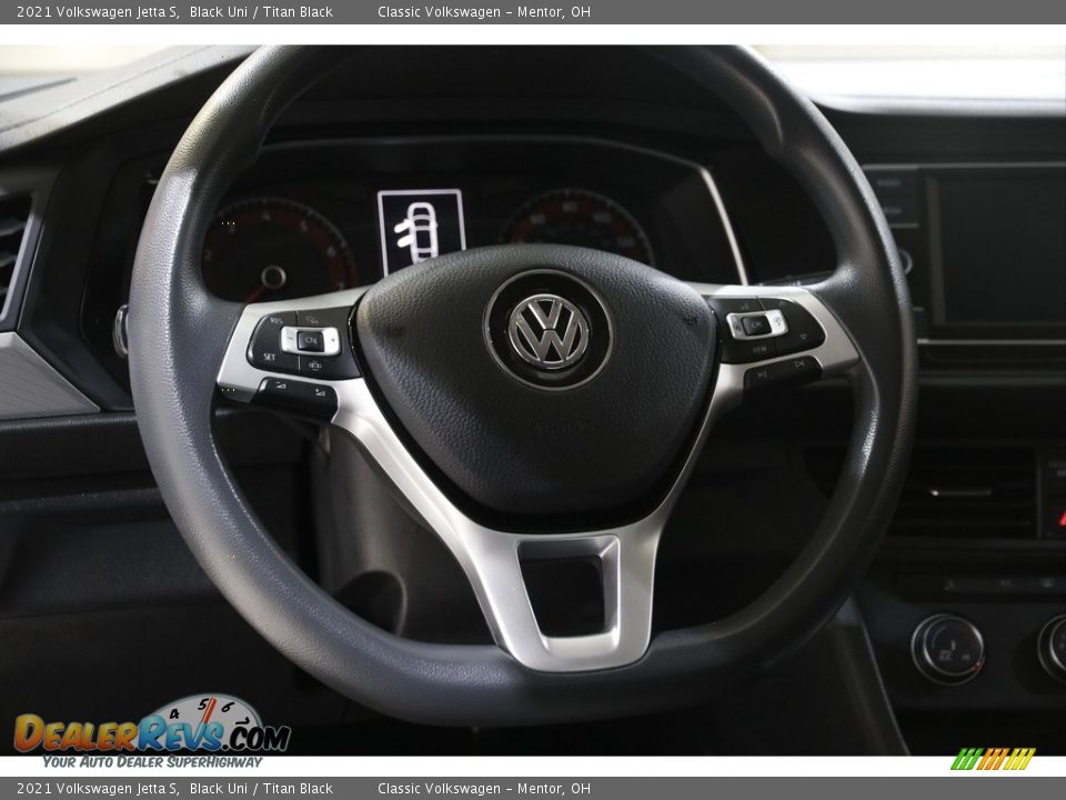 2021 Volkswagen Jetta S Black Uni / Titan Black Photo #7