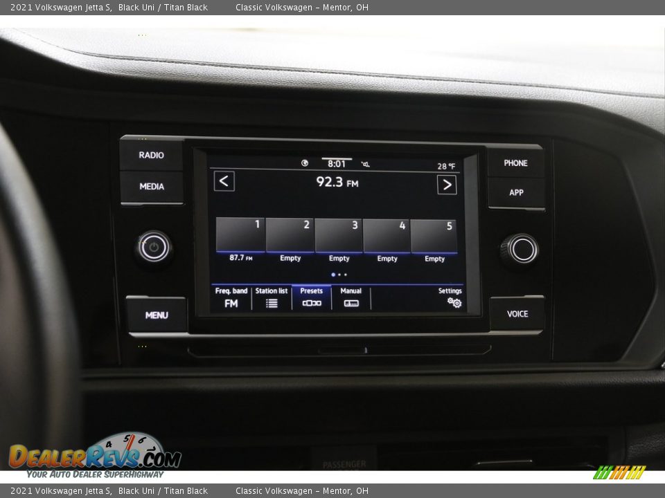 2021 Volkswagen Jetta S Black Uni / Titan Black Photo #10