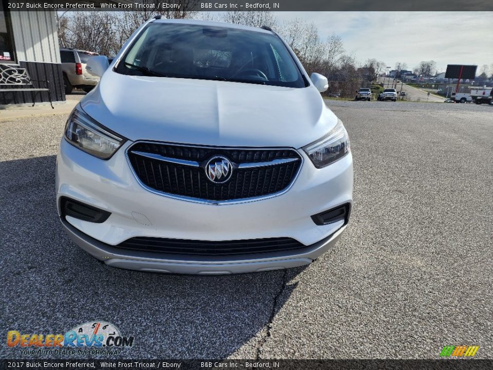 2017 Buick Encore Preferred White Frost Tricoat / Ebony Photo #3