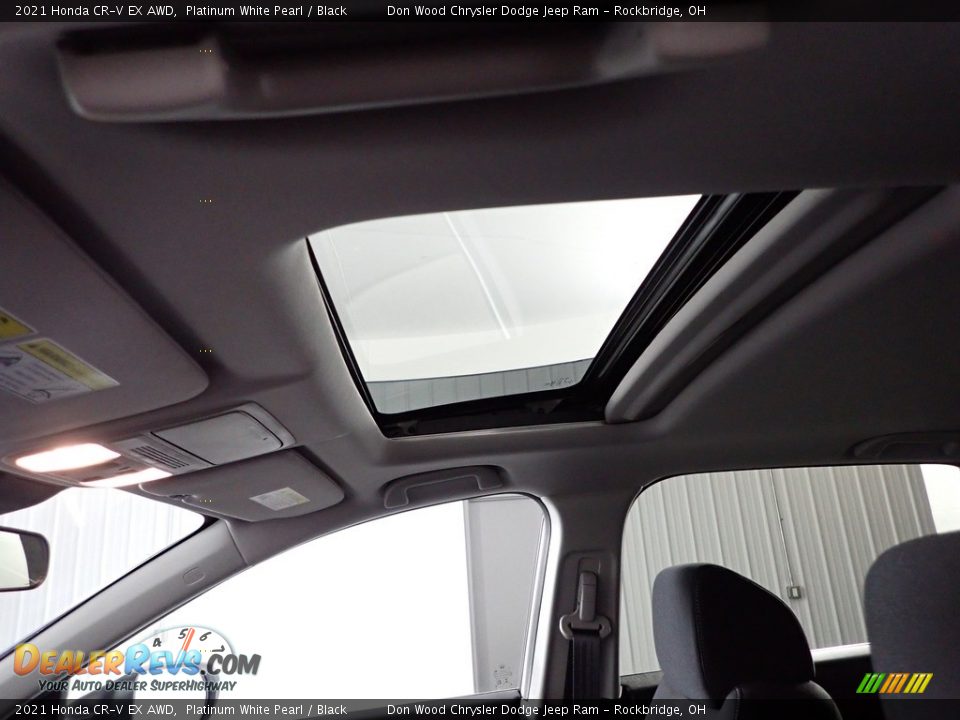 2021 Honda CR-V EX AWD Platinum White Pearl / Black Photo #5