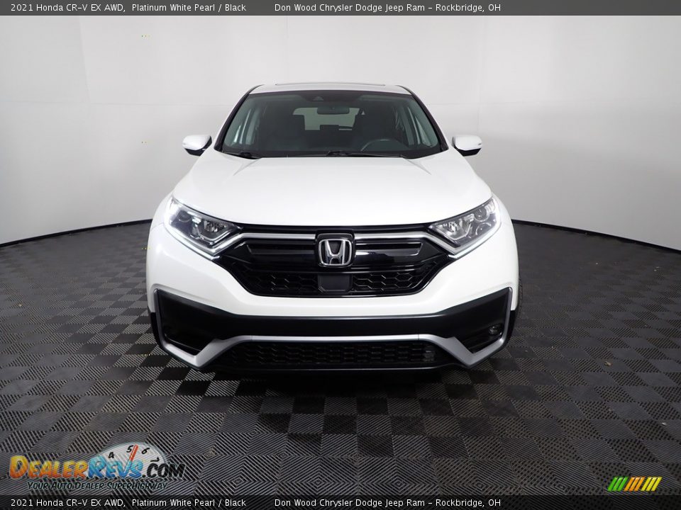 2021 Honda CR-V EX AWD Platinum White Pearl / Black Photo #6
