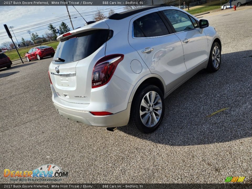 2017 Buick Encore Preferred White Frost Tricoat / Ebony Photo #6