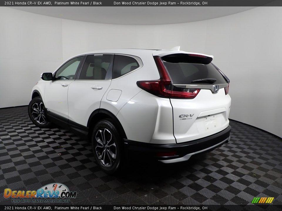 2021 Honda CR-V EX AWD Platinum White Pearl / Black Photo #8