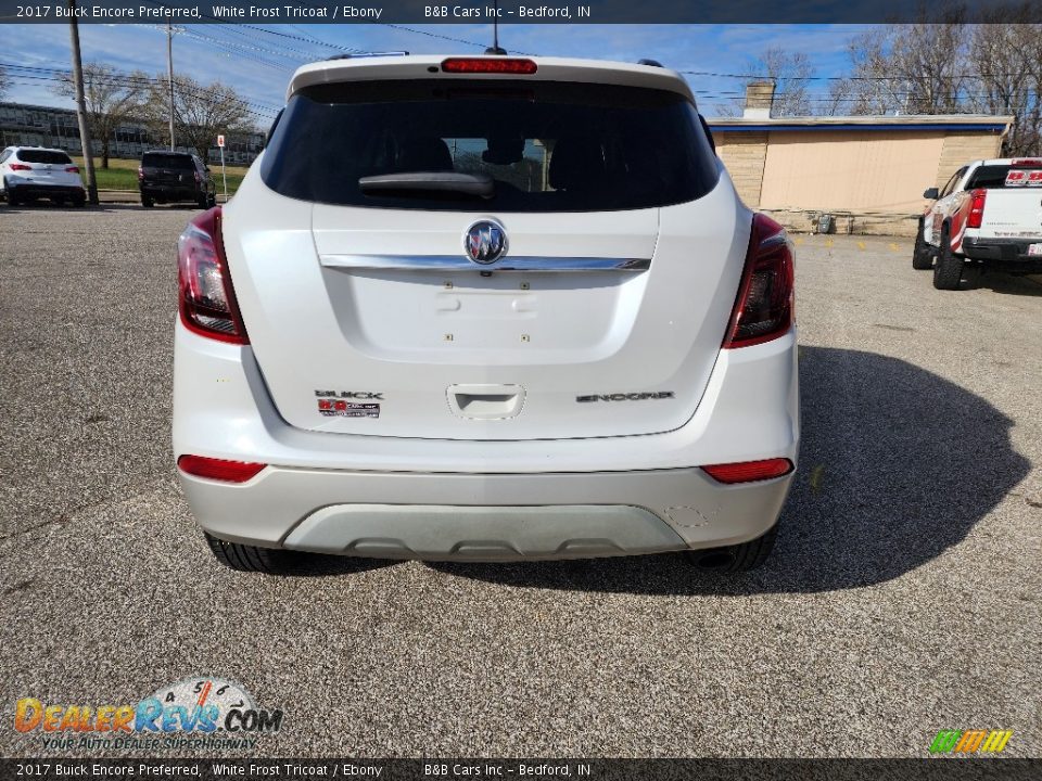 2017 Buick Encore Preferred White Frost Tricoat / Ebony Photo #7