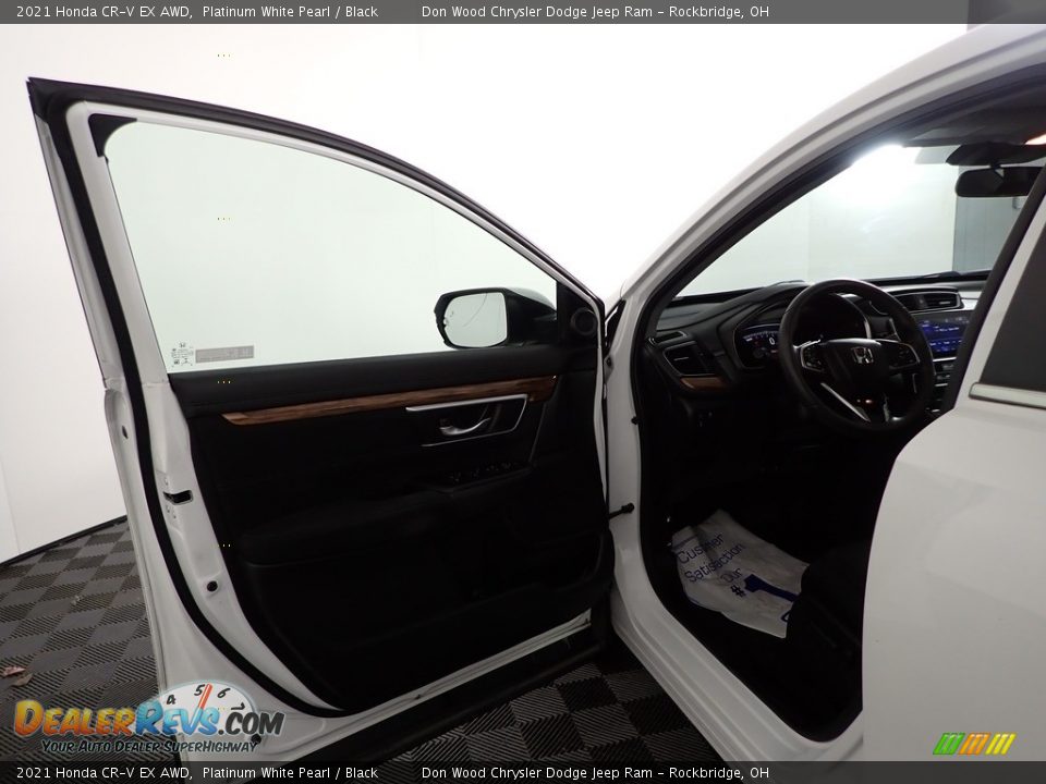 2021 Honda CR-V EX AWD Platinum White Pearl / Black Photo #13