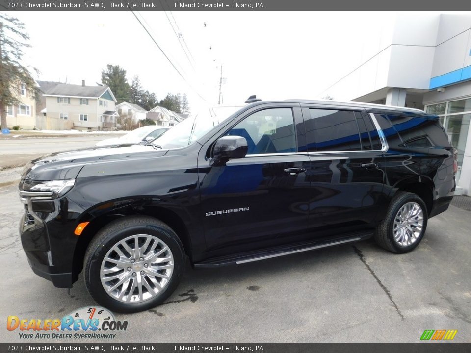 2023 Chevrolet Suburban LS 4WD Black / Jet Black Photo #1