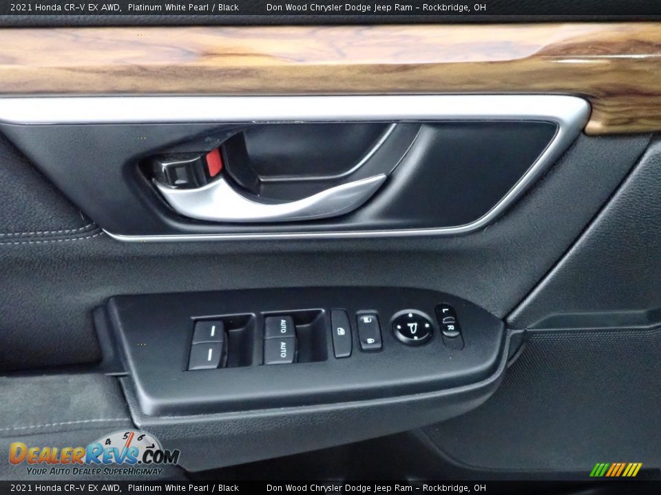 2021 Honda CR-V EX AWD Platinum White Pearl / Black Photo #14