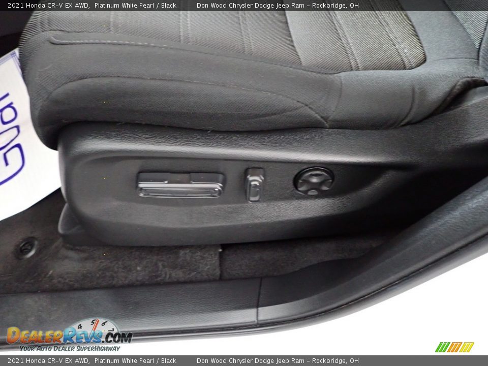 2021 Honda CR-V EX AWD Platinum White Pearl / Black Photo #15
