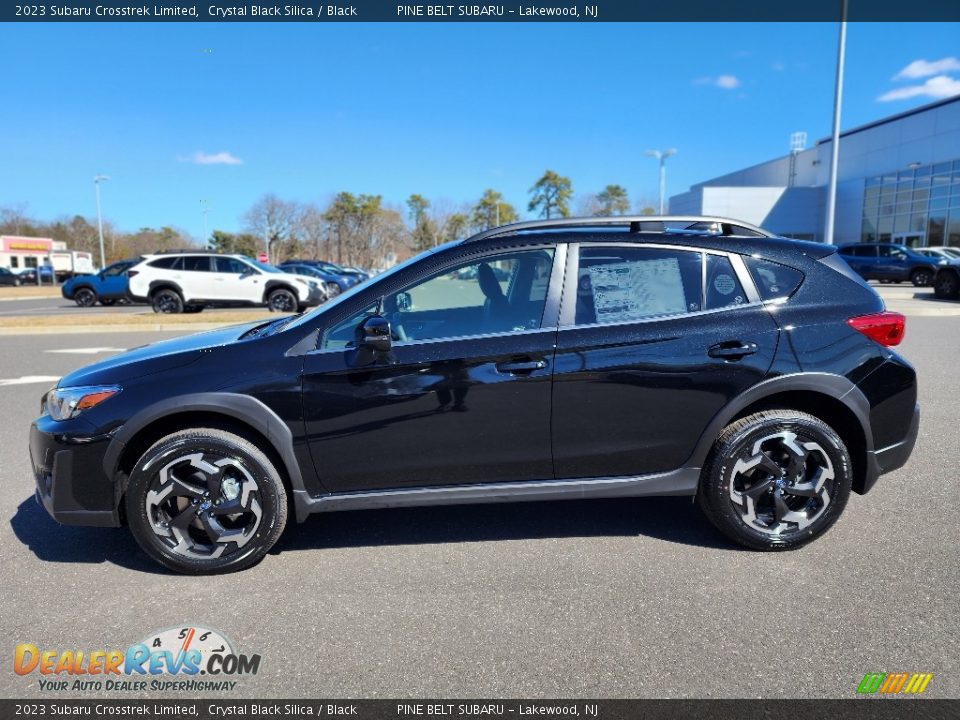 2023 Subaru Crosstrek Limited Crystal Black Silica / Black Photo #3