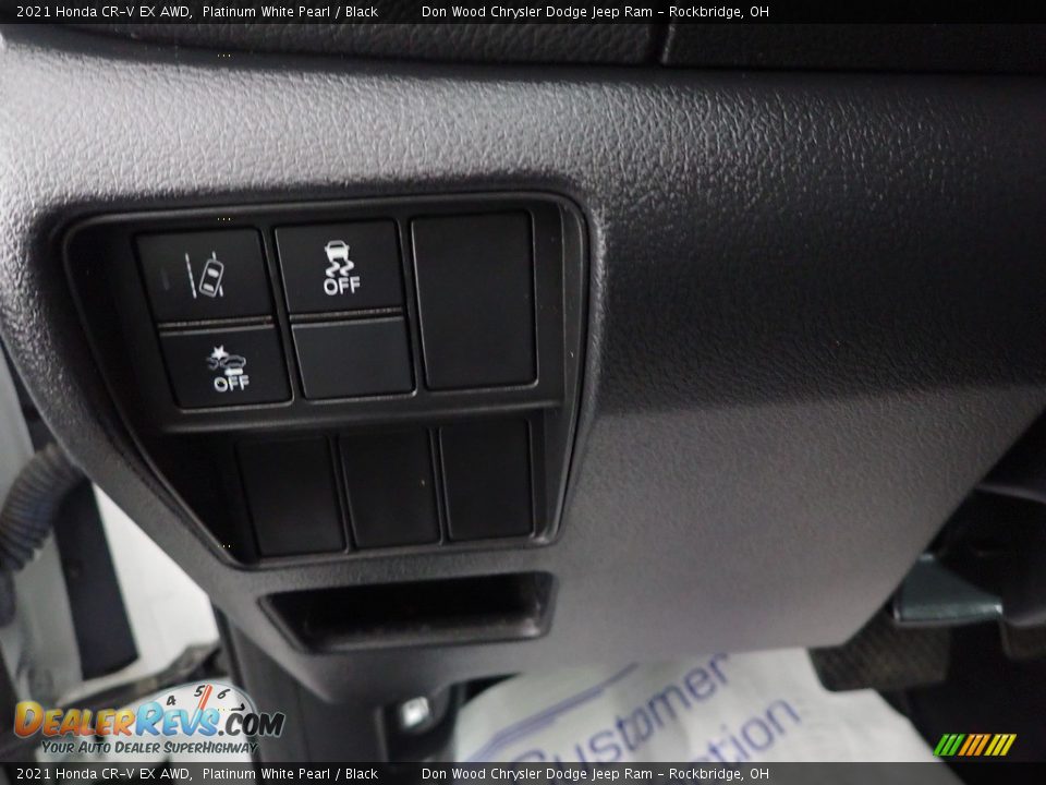 2021 Honda CR-V EX AWD Platinum White Pearl / Black Photo #17