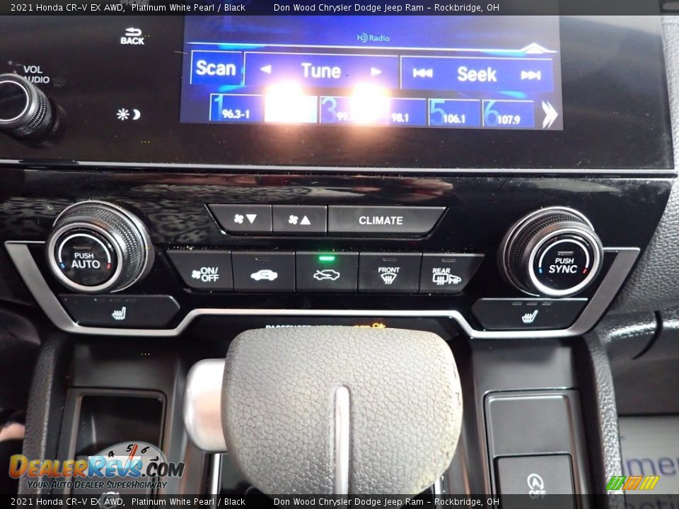 2021 Honda CR-V EX AWD Platinum White Pearl / Black Photo #21