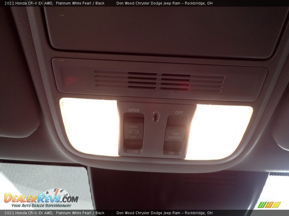 2021 Honda CR-V EX AWD Platinum White Pearl / Black Photo #23