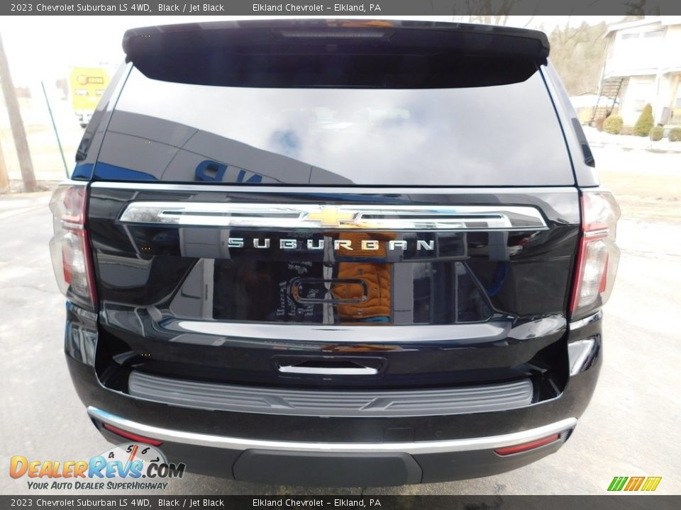 2023 Chevrolet Suburban LS 4WD Black / Jet Black Photo #10