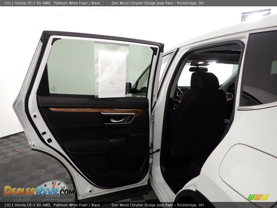2021 Honda CR-V EX AWD Platinum White Pearl / Black Photo #25