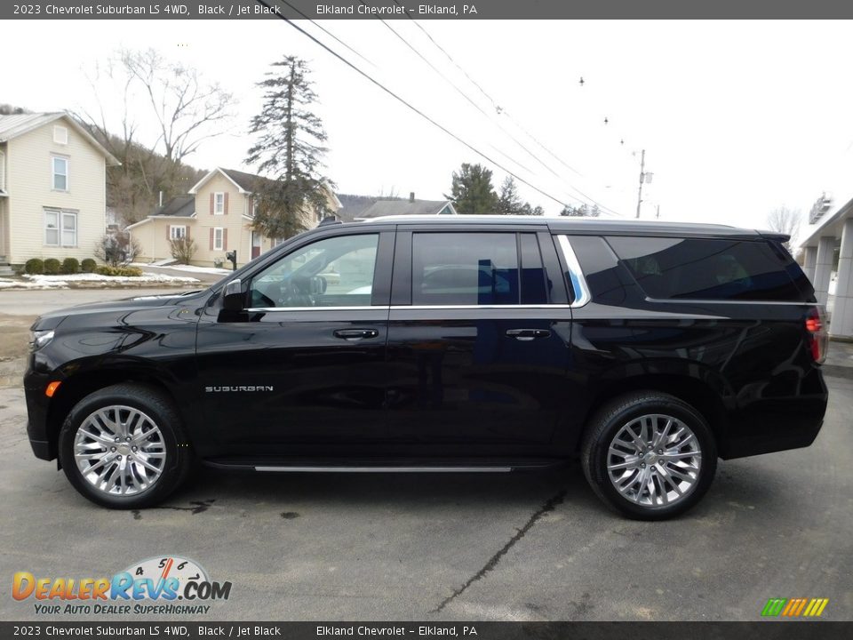 2023 Chevrolet Suburban LS 4WD Black / Jet Black Photo #12