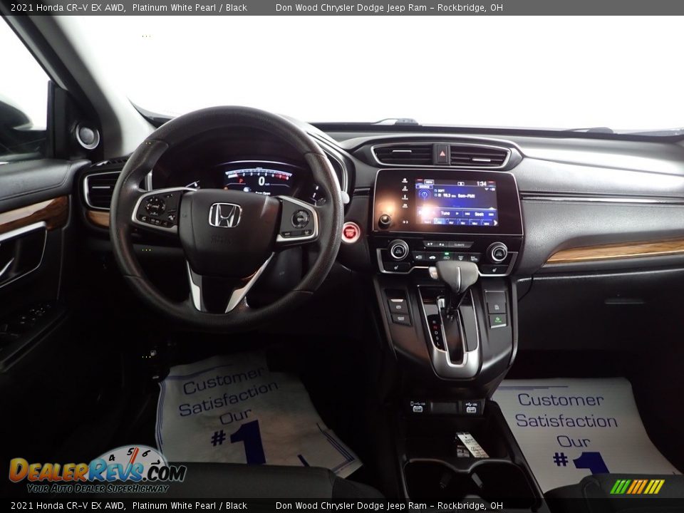 2021 Honda CR-V EX AWD Platinum White Pearl / Black Photo #27