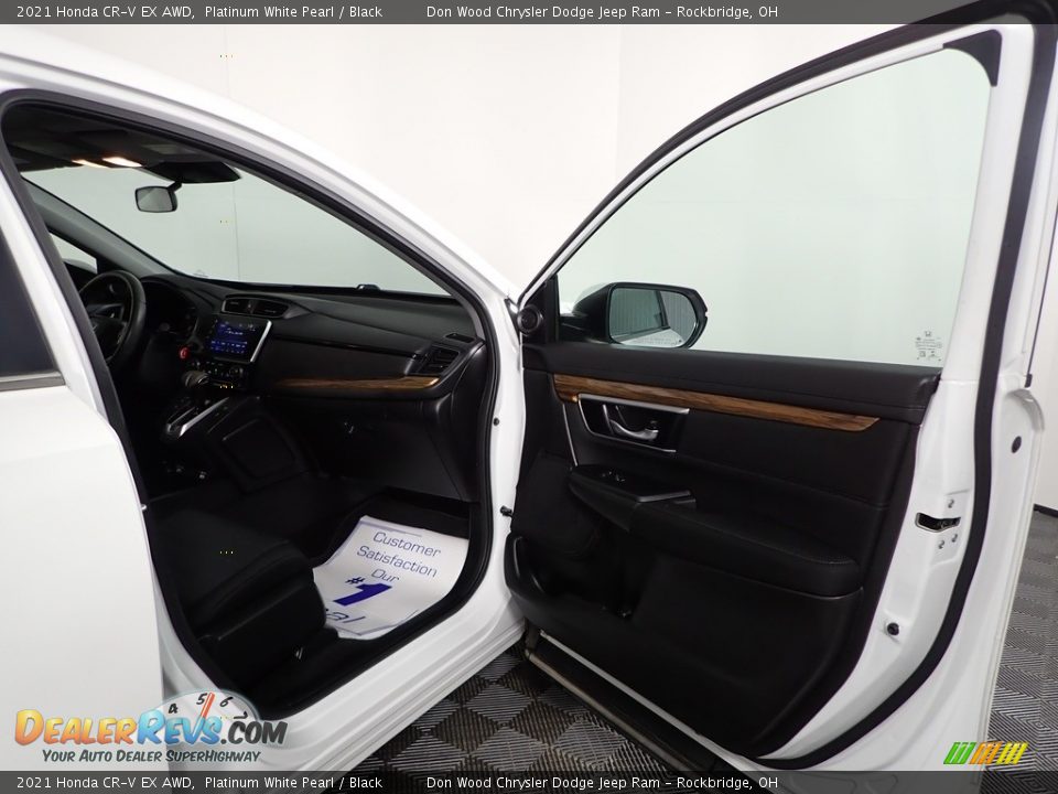 2021 Honda CR-V EX AWD Platinum White Pearl / Black Photo #28