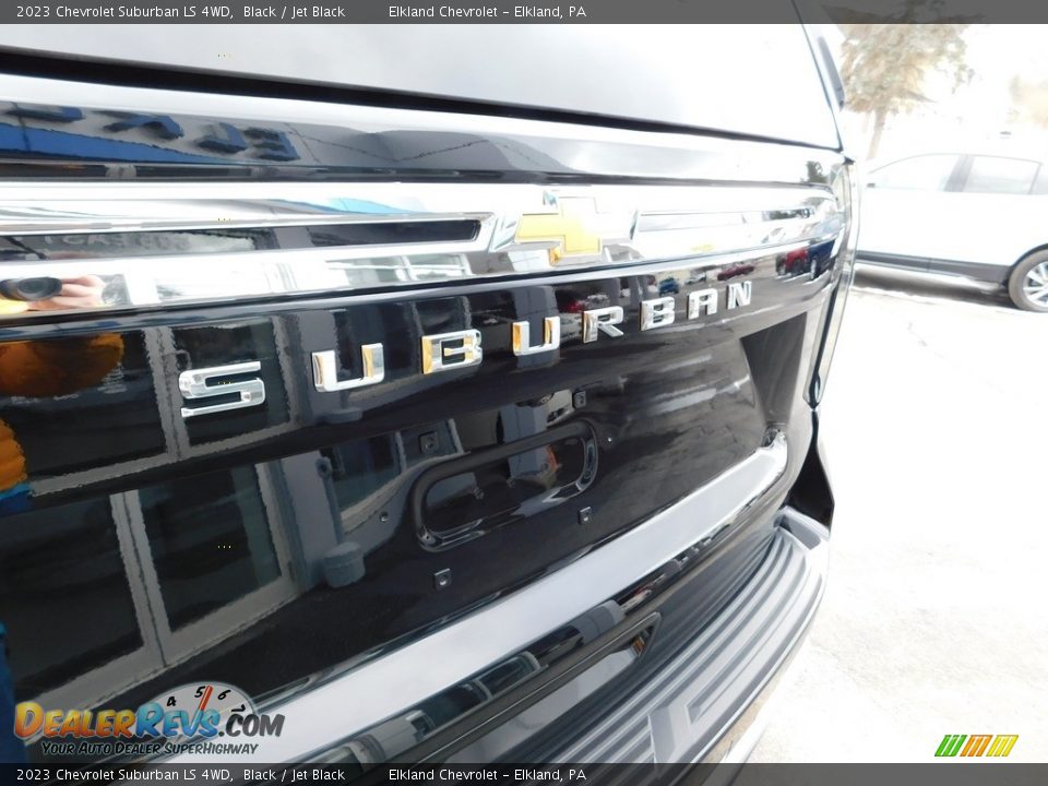 2023 Chevrolet Suburban LS 4WD Black / Jet Black Photo #14