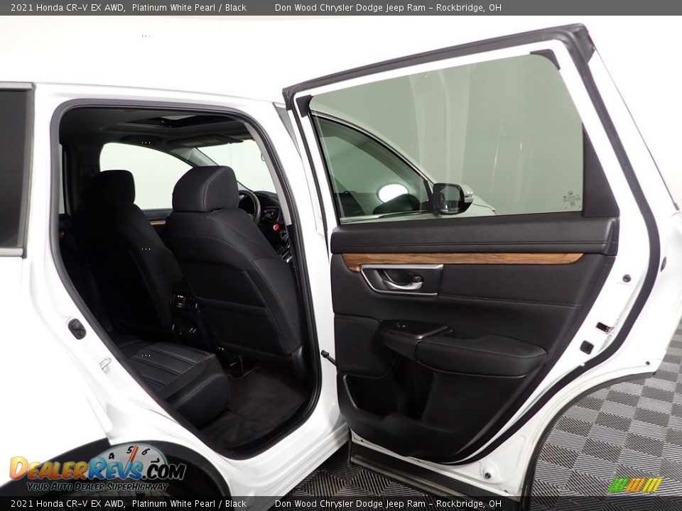 2021 Honda CR-V EX AWD Platinum White Pearl / Black Photo #30