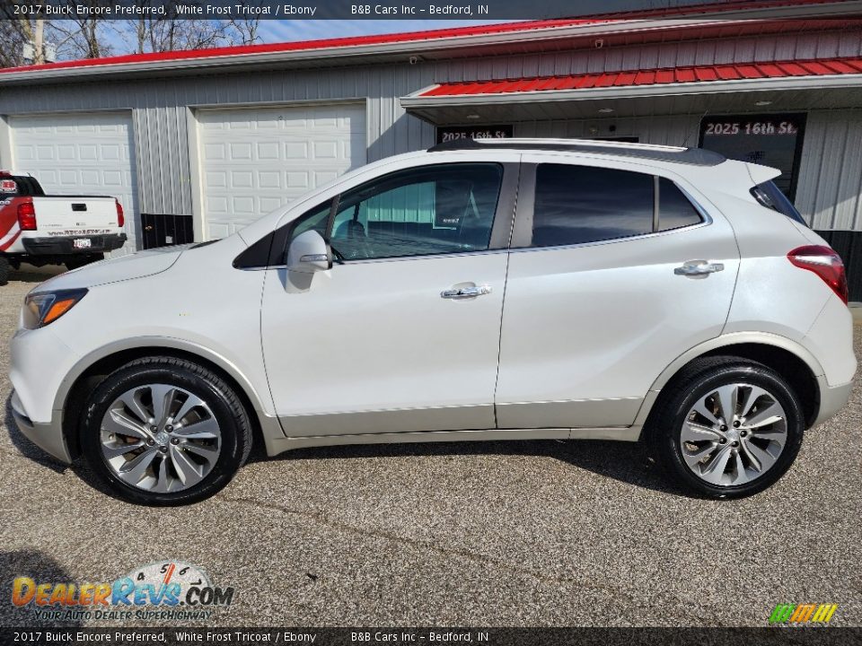 2017 Buick Encore Preferred White Frost Tricoat / Ebony Photo #24