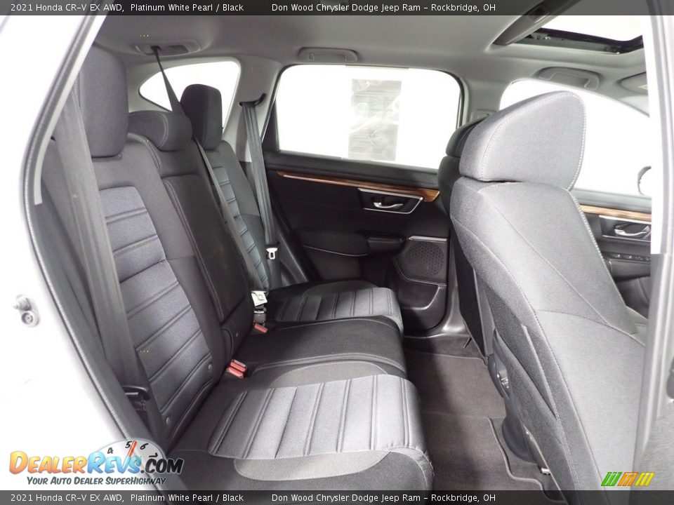 2021 Honda CR-V EX AWD Platinum White Pearl / Black Photo #31