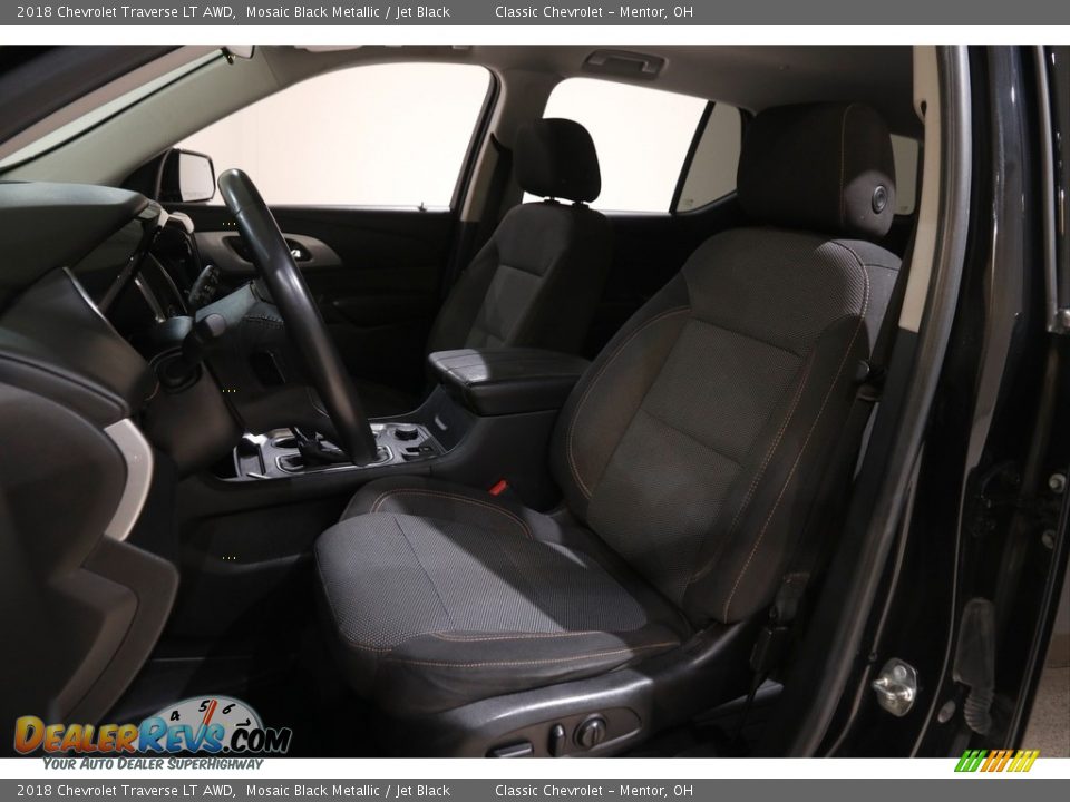 2018 Chevrolet Traverse LT AWD Mosaic Black Metallic / Jet Black Photo #5