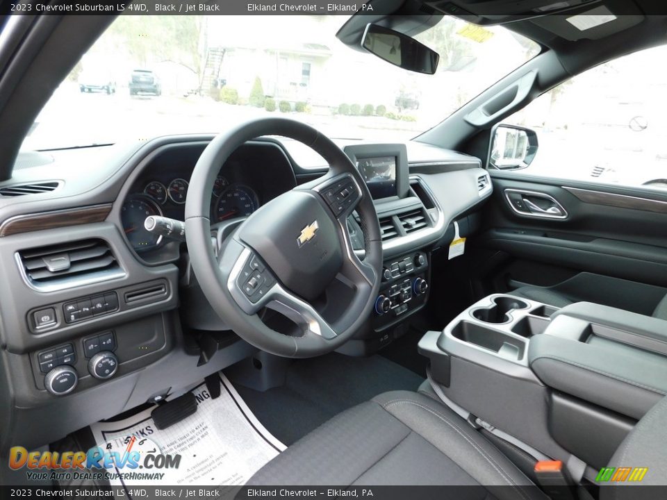 2023 Chevrolet Suburban LS 4WD Black / Jet Black Photo #21