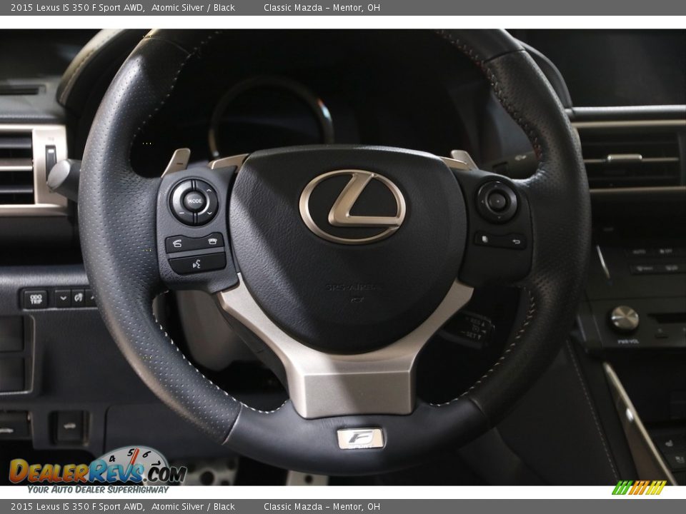 2015 Lexus IS 350 F Sport AWD Steering Wheel Photo #7