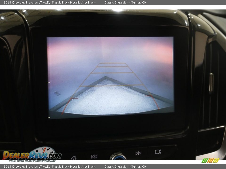 2018 Chevrolet Traverse LT AWD Mosaic Black Metallic / Jet Black Photo #13