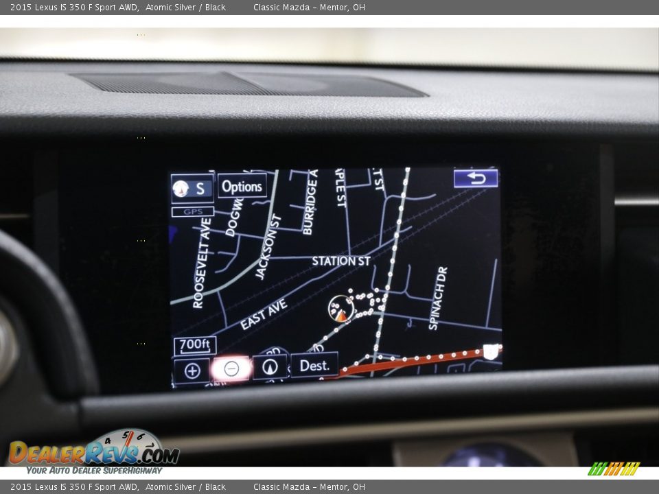 Navigation of 2015 Lexus IS 350 F Sport AWD Photo #10