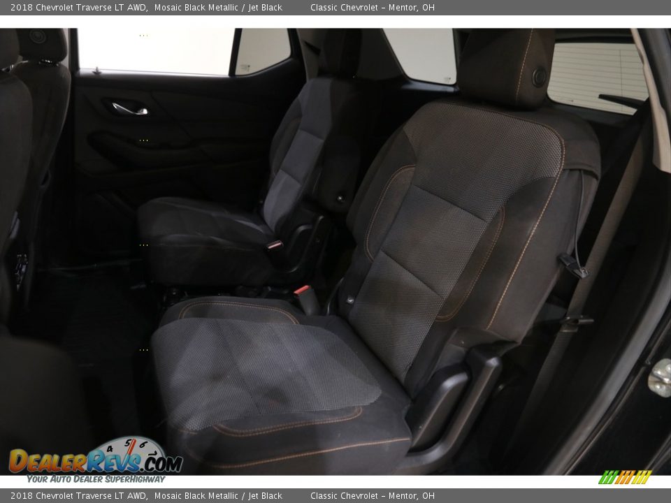 2018 Chevrolet Traverse LT AWD Mosaic Black Metallic / Jet Black Photo #19