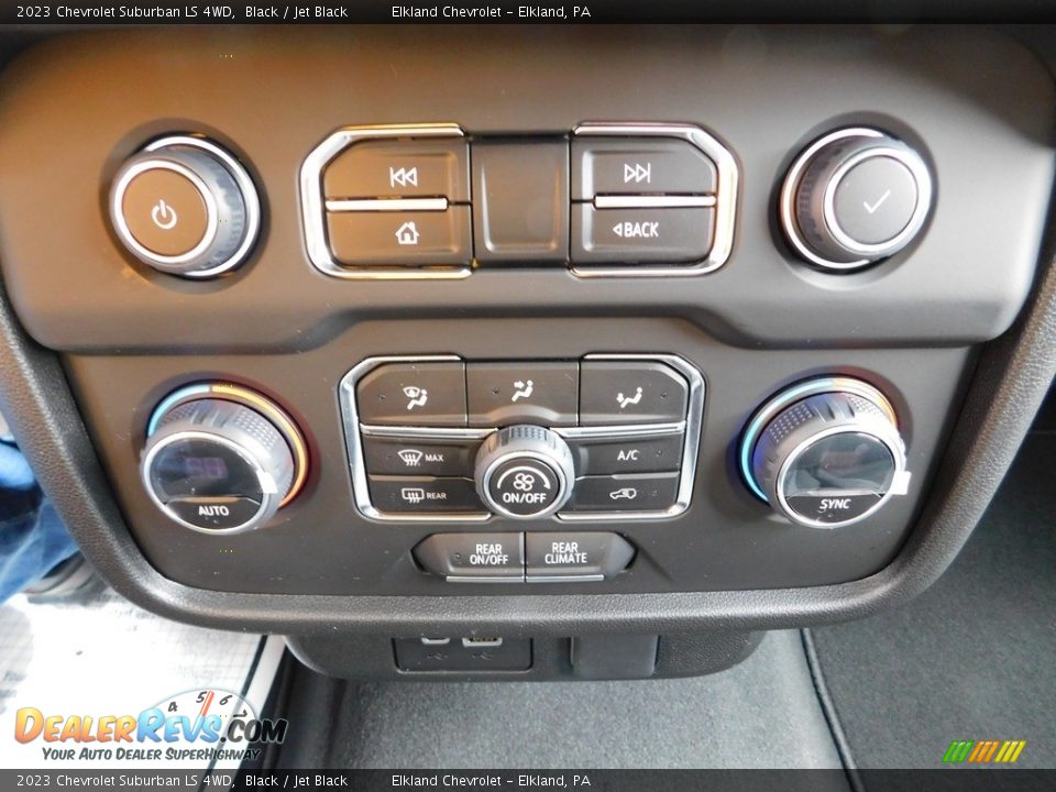 2023 Chevrolet Suburban LS 4WD Black / Jet Black Photo #33