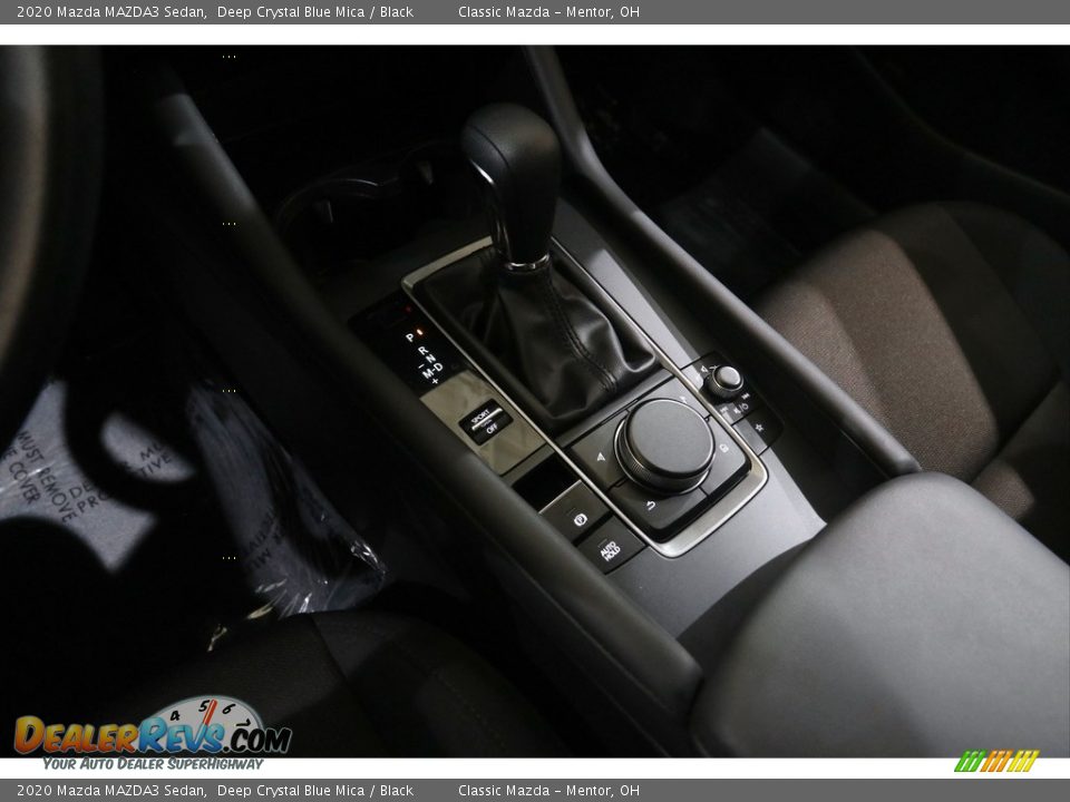 2020 Mazda MAZDA3 Sedan Deep Crystal Blue Mica / Black Photo #13