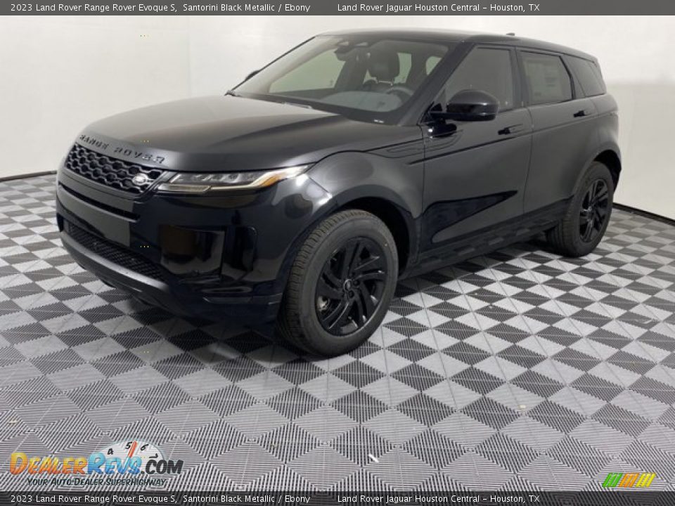 2023 Land Rover Range Rover Evoque S Santorini Black Metallic / Ebony Photo #1