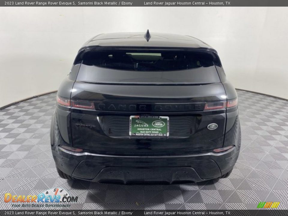 2023 Land Rover Range Rover Evoque S Santorini Black Metallic / Ebony Photo #7