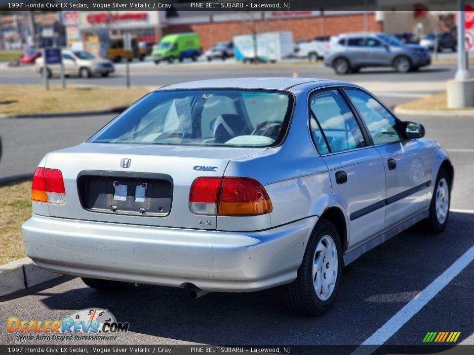 Vogue Silver Metallic 1997 Honda Civic LX Sedan Photo #2