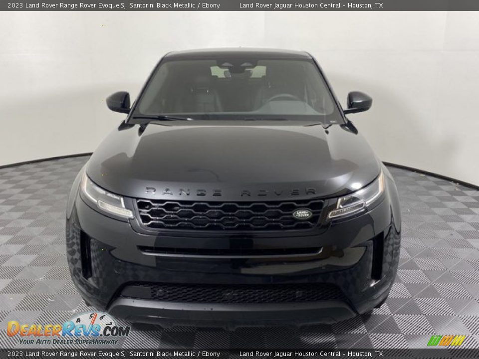 2023 Land Rover Range Rover Evoque S Santorini Black Metallic / Ebony Photo #8