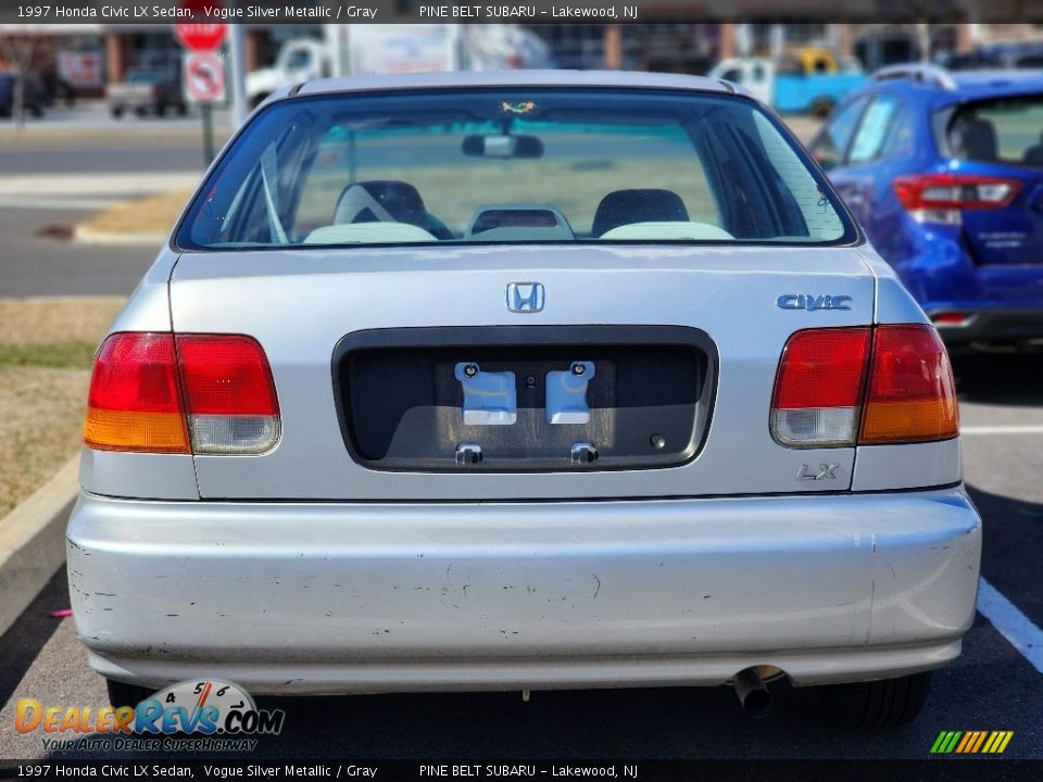 Vogue Silver Metallic 1997 Honda Civic LX Sedan Photo #3