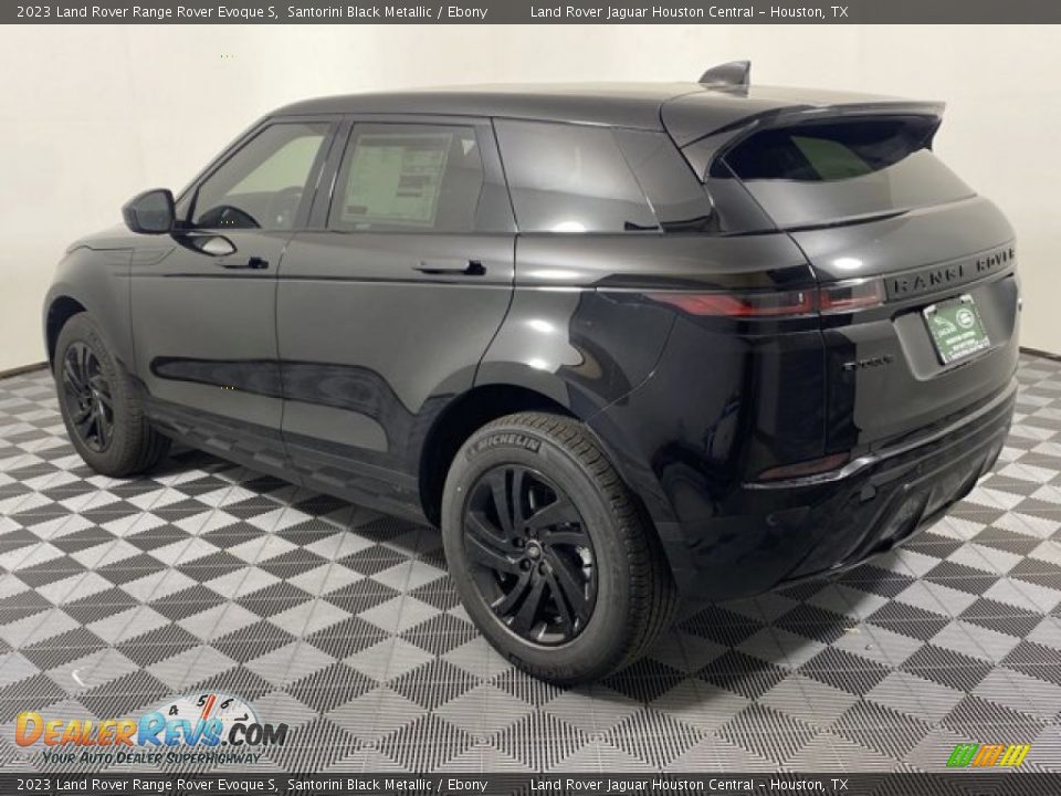 2023 Land Rover Range Rover Evoque S Santorini Black Metallic / Ebony Photo #10