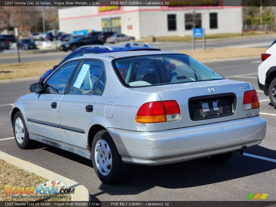 Vogue Silver Metallic 1997 Honda Civic LX Sedan Photo #4